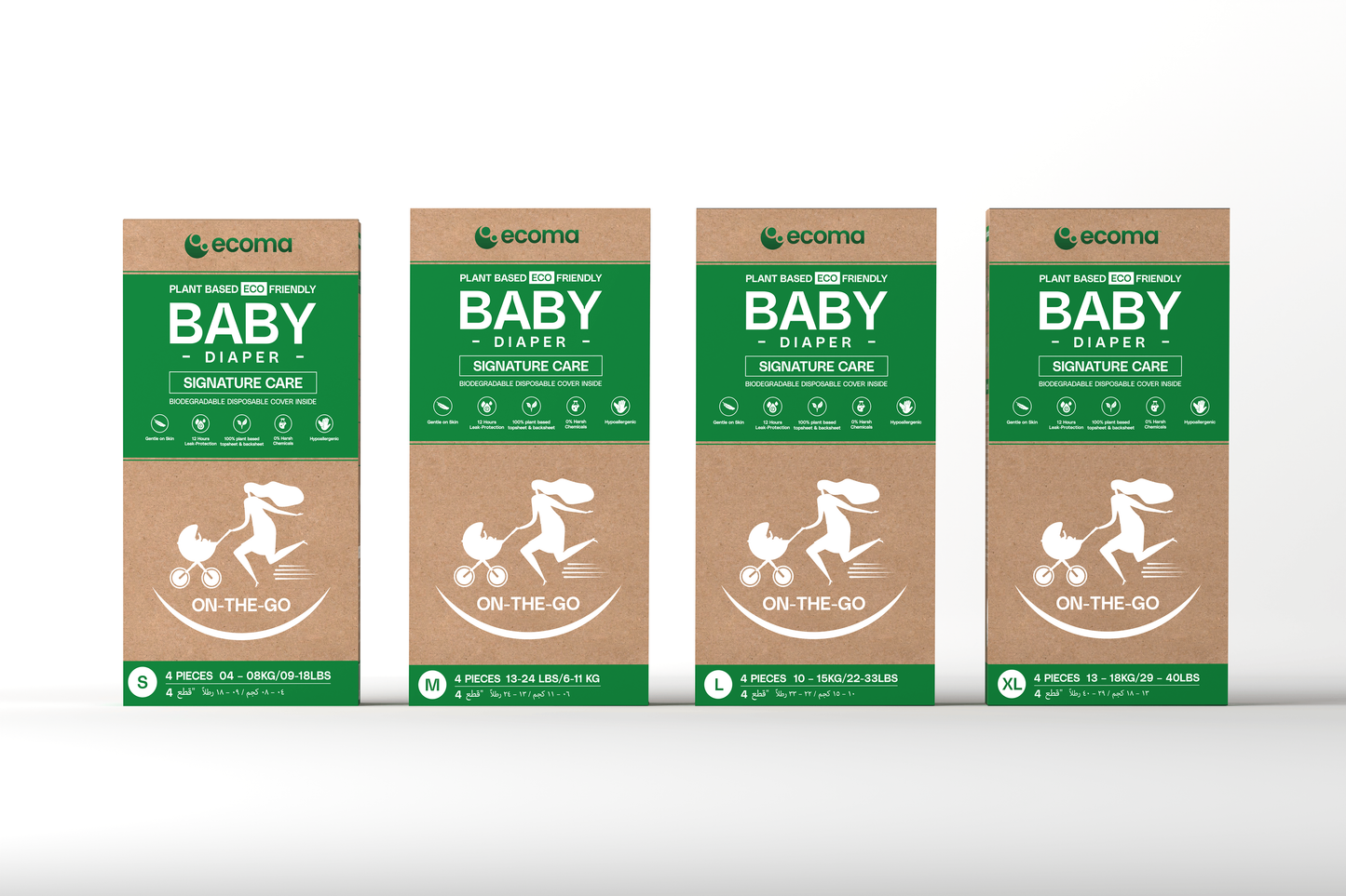 Ecoma Signature Care ON - THE- GO Diapers